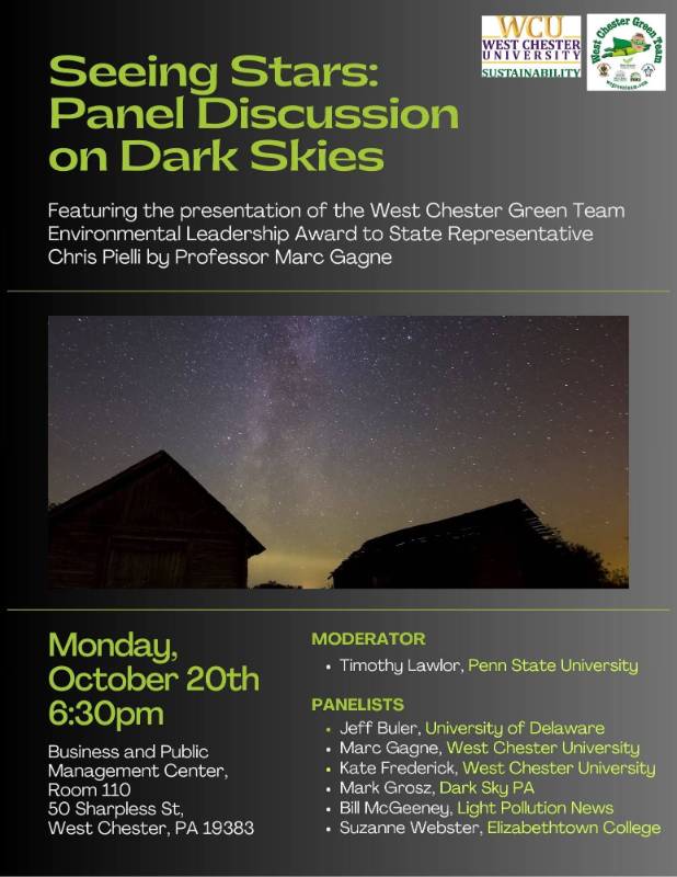 Dark Skies Panel Flyer