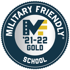 Military Friendly Schools Gold designation 2020
