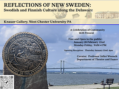 Knauer Gallery Exhibit: Reflections of New Sweden Jan. 20-Feb 22
