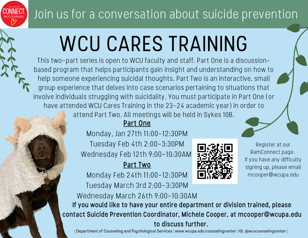 WCU CARES TRAINING