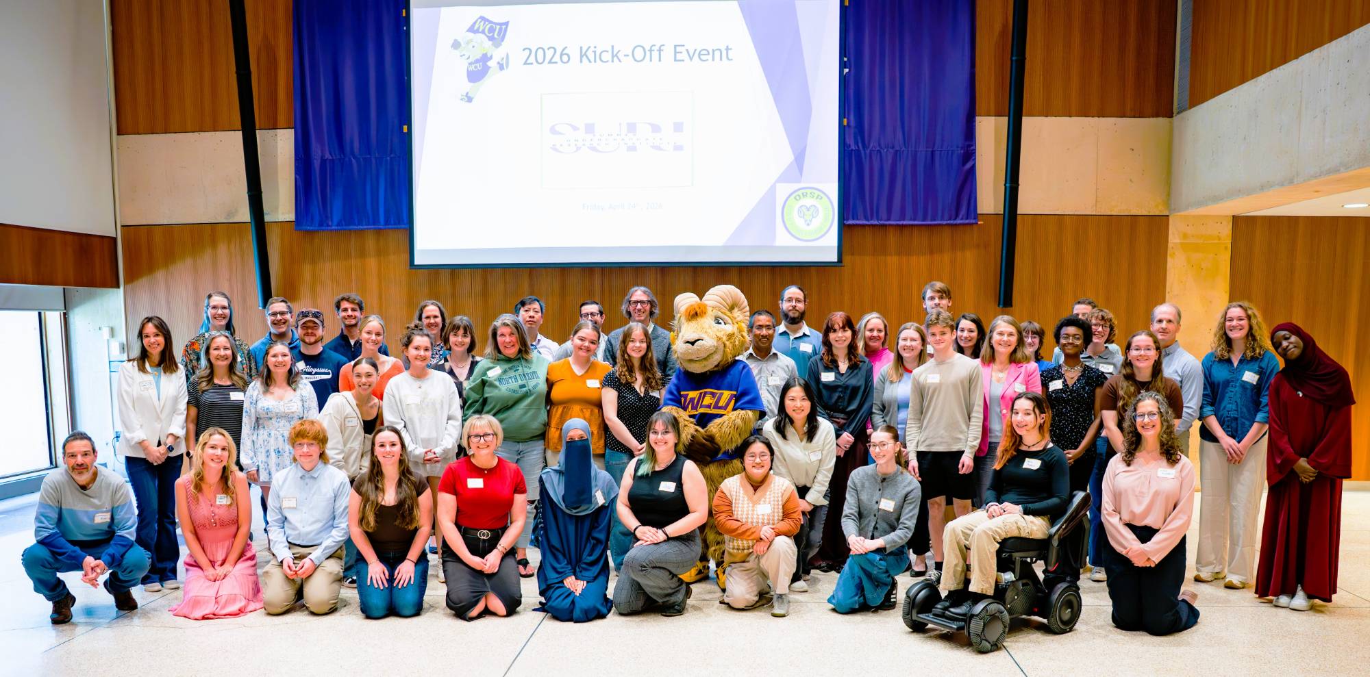 Everyone that participated in the SURI Kickoff event 