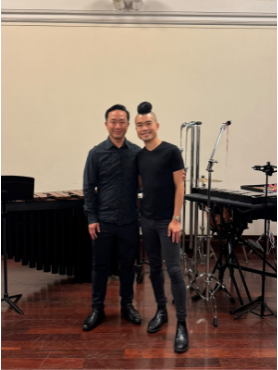 Image of Dr. Stephen Ng and colleague