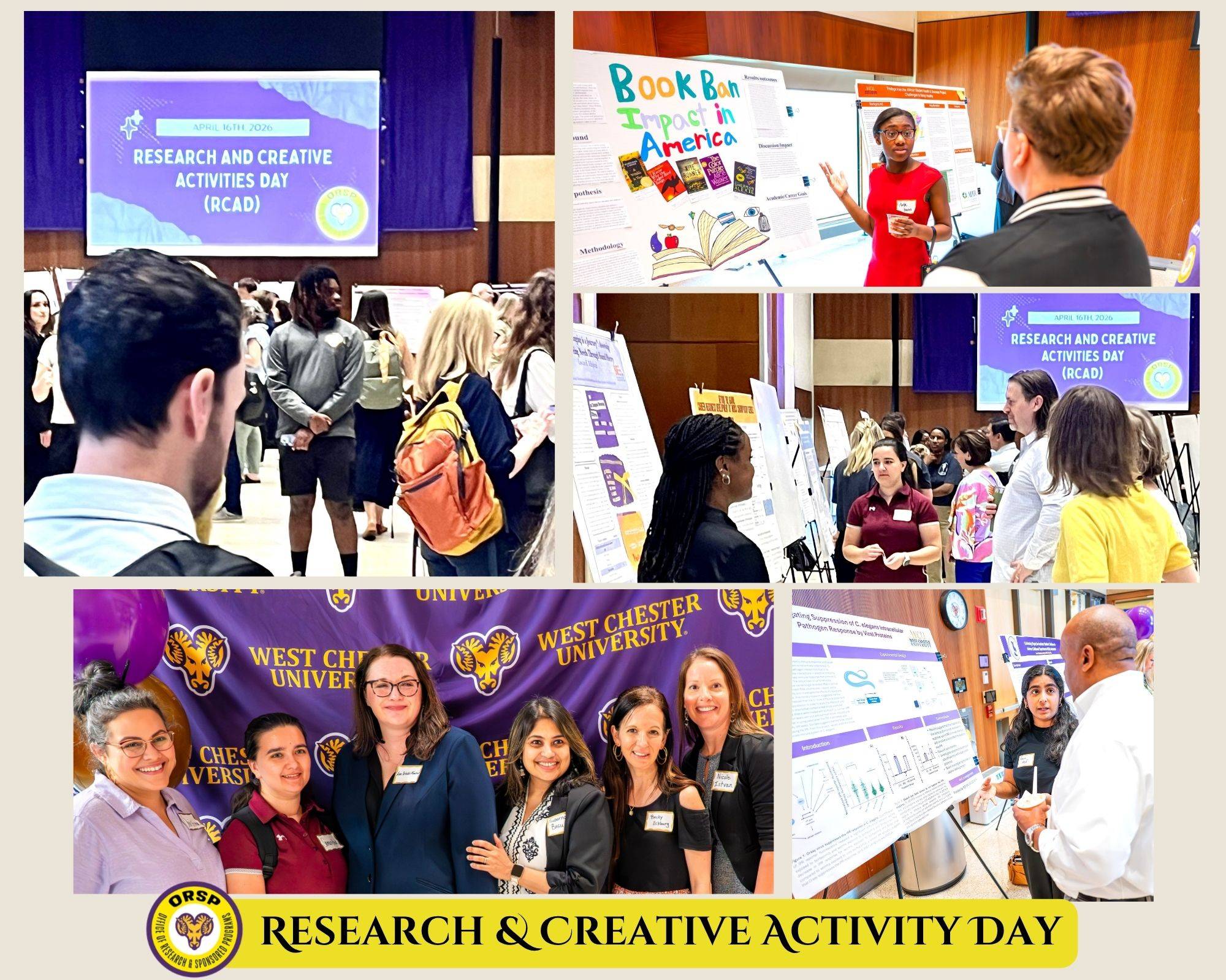 2026 Research and Creative Activities Day picture collage