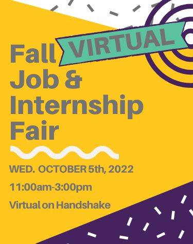 Virtual Job and Internship Fair