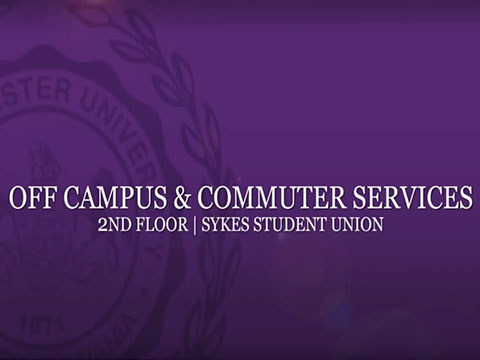 Watch video about Off Campus and Commuter Services