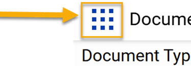 OnBase top menu