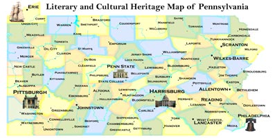 PA Literary and Cultural Heritage Map