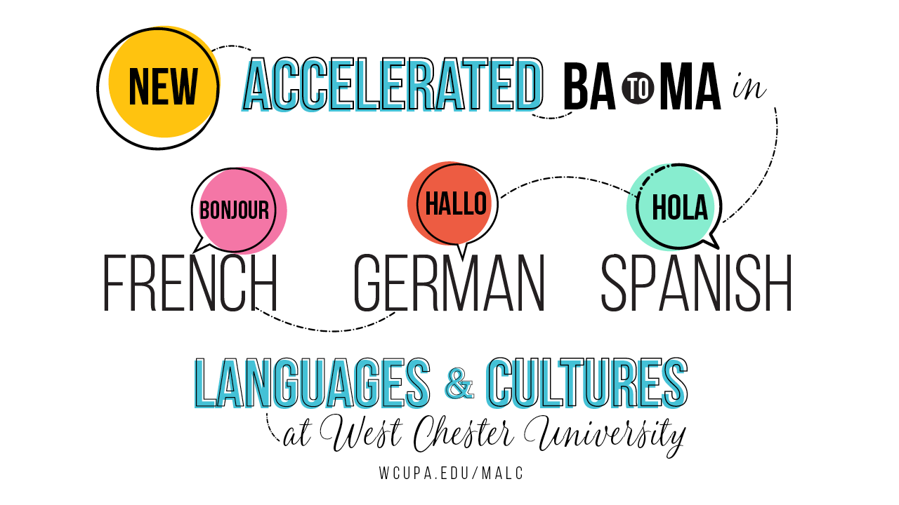 New ACCelerated BA to Ma in Languages and Cultures
