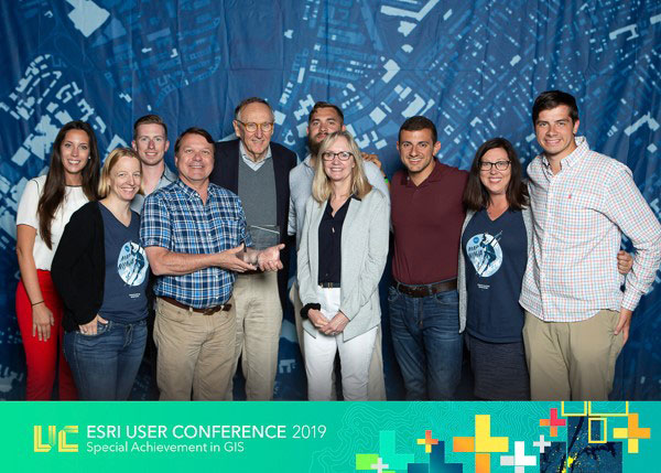 ESRI User Conference 2019 - Special Achievement in GIS