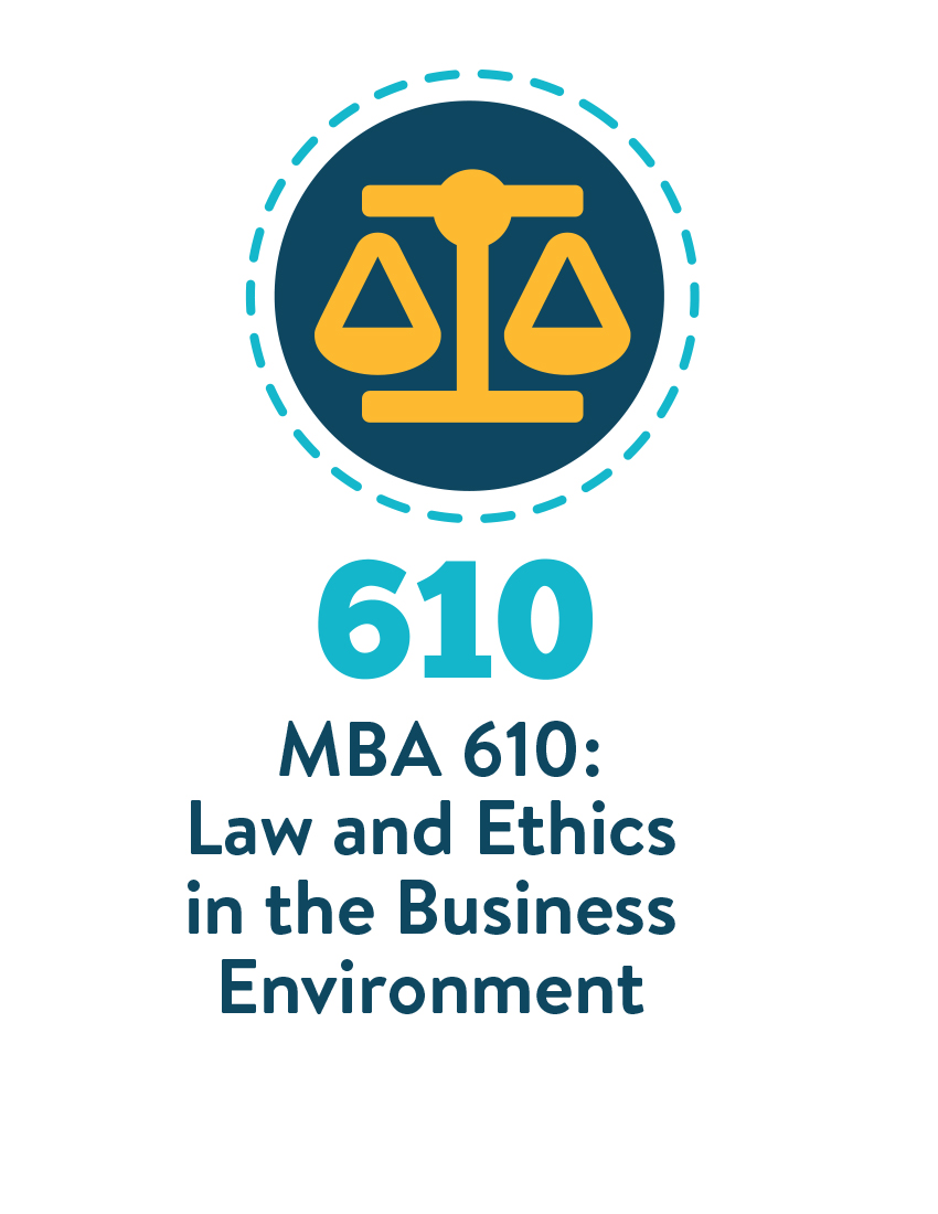 MBA 610 Law and Ethics in the Business Environment