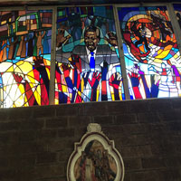 Stained glass picture
