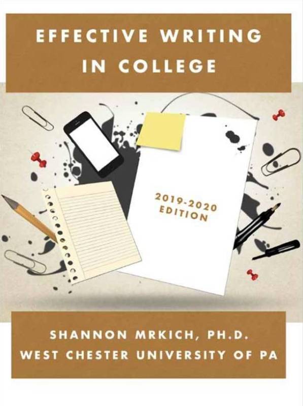 Effective Writing in College Cover Image