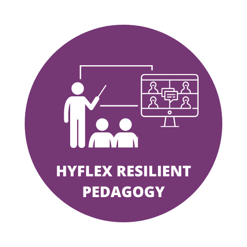 hyflex resilient pedagogy icon