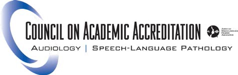 Council on Academic Accreditation in Audiology and Speech-Language Pathology Logo