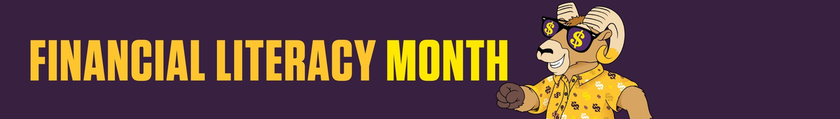 Rammy Financial Literacy Month Header image