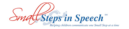 Small Steps in Speech Logo