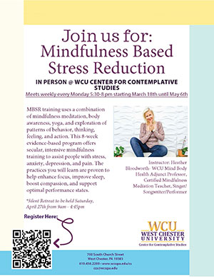 Mindfulness Based Stress Reduction Flyer