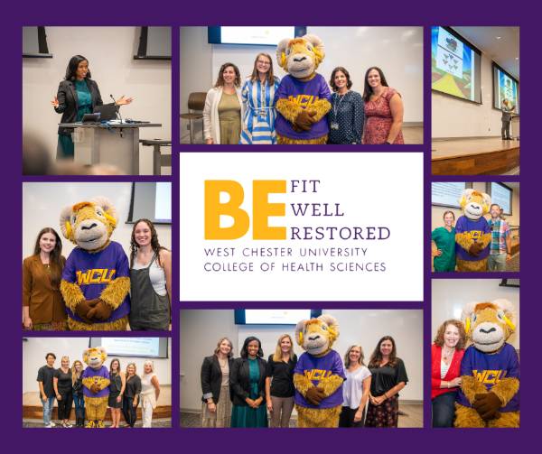 Be Fit, Be Well, Be Restored, West Chester University College of Health Sciences