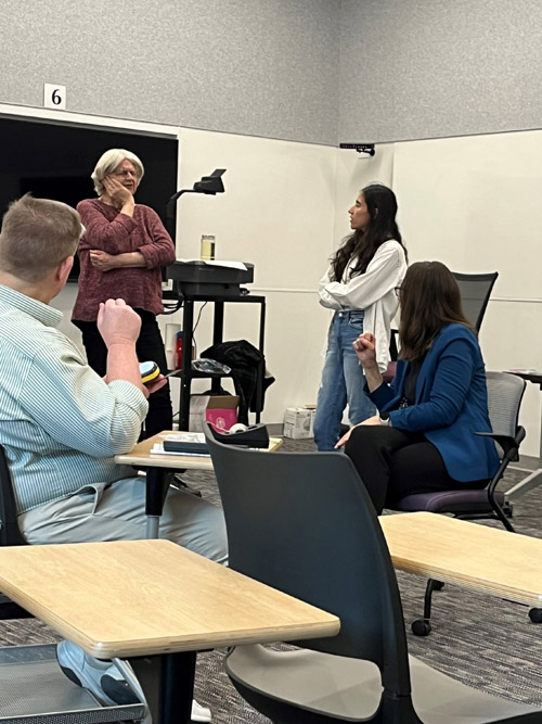 a group lecture