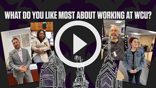 What do you like most about working at WCU?