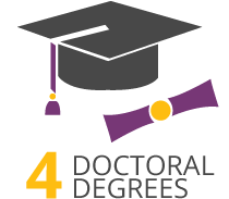 4 Doctoral Degrees