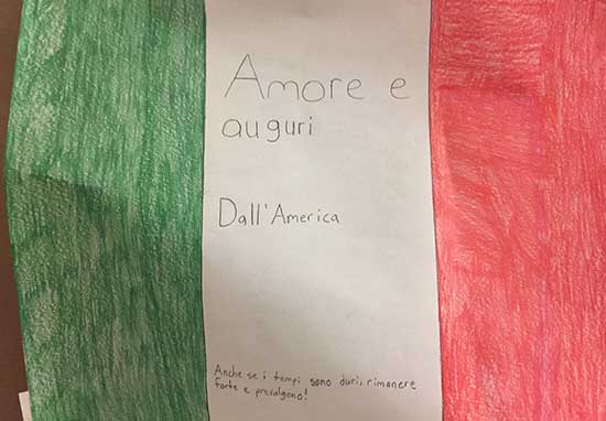 coloring of italian flag