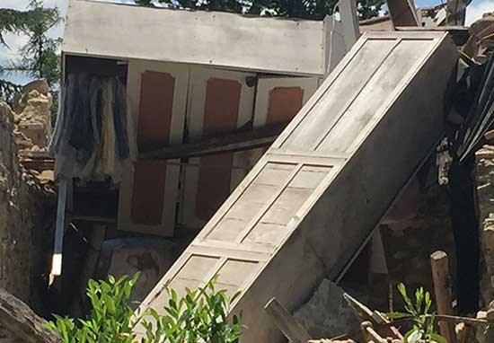 building destroyed