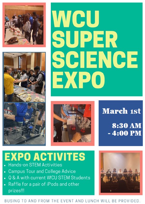 super science expo flyer