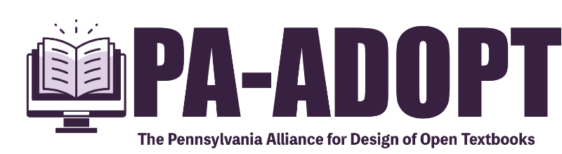 PA-ADOPT: The Pennsylvania Alliance for Design of Open Textbooks