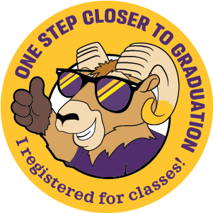 Rammy One Step Closer to Grauation I Registered for Classes