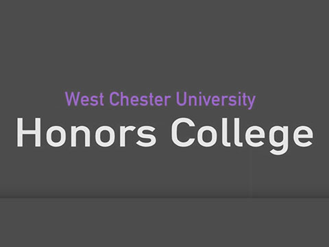 Start Video showing students' perspective on why they decided on the Honors College