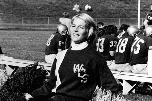 WCU Cheerleader 1970s